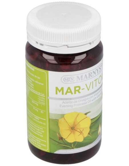 Aceite De Onagra (Mar-Vitoil) 500Mg. 150Perlas de Marnys