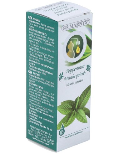 Menta Piperita Aceite Esencial Alimentario 15Ml. de Marnys