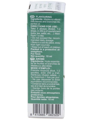 Tea Tree  Aceite Esencial Alimentario 15Ml. de Marnys
