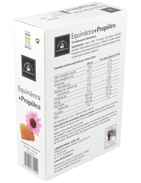 Echinacea + Propoleo 20Viales de El Naturalista