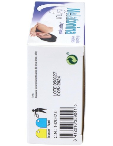 Melatonina 60 Caps. V de Ynsadiet