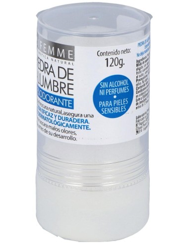 Desodorante Piedra Alumbre  120 Gr de Ynsadiet