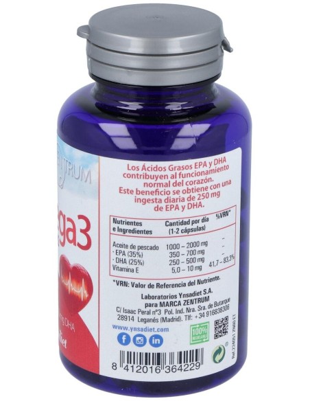 Cardio Plus Omega 60 Perlas  de Ynsadiet