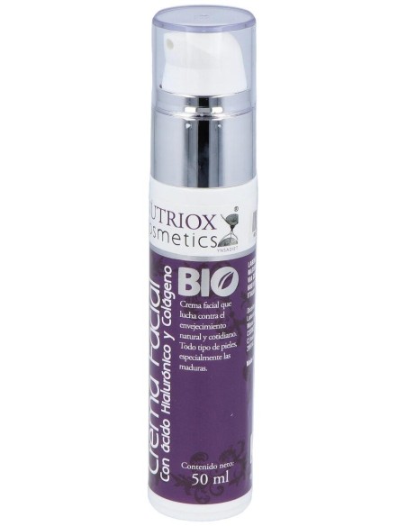 Crema Facial Bio Con Ac. Hial. Y Colag 50 Ml de Ynsadiet