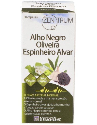 Olivo, Ajo Negro Y Espino 30 Caps. V de Ynsadiet
