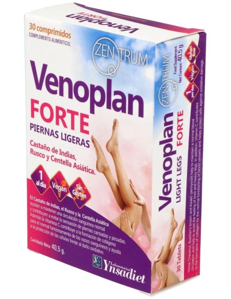 Venoplan Forte 30 Comp de Ynsadiet