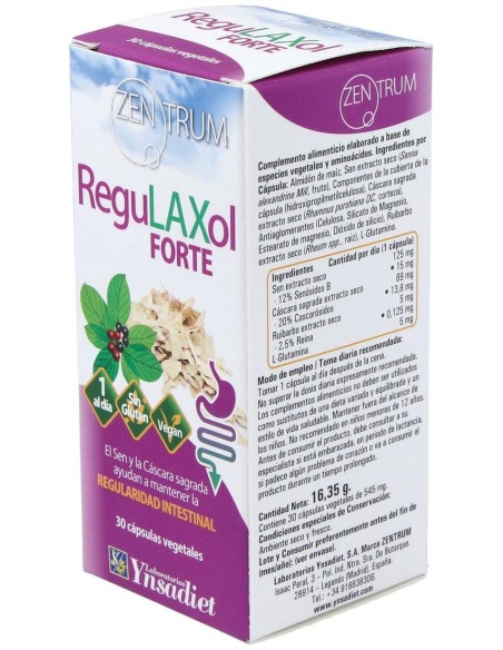 Regulaxol Forte 30 Caps. V de Ynsadiet