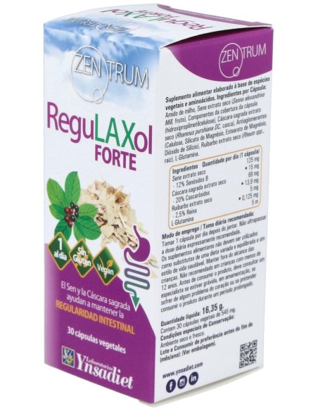 Regulaxol Forte 30 Caps. V de Ynsadiet