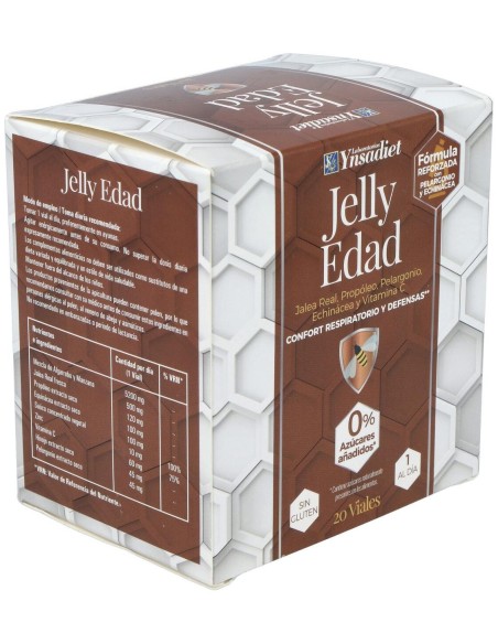 Jelly Edad 0% Azucar 20 Viales de Ynsadiet