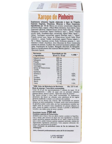 Pino-Protect Jarabe 0% Azúcar 250 Ml de Ynsadiet