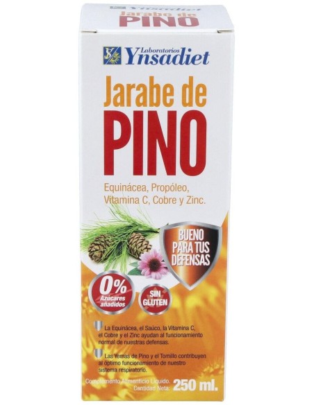 Pino-Protect Jarabe 0% Azúcar 250 Ml de Ynsadiet