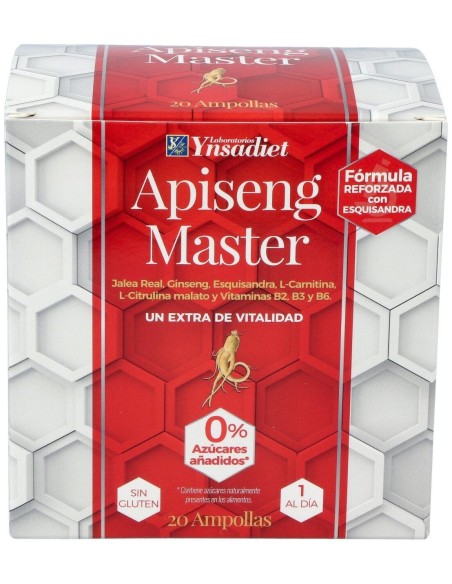 Apiseng Master  0% Azucar 20 Amp de Ynsadiet