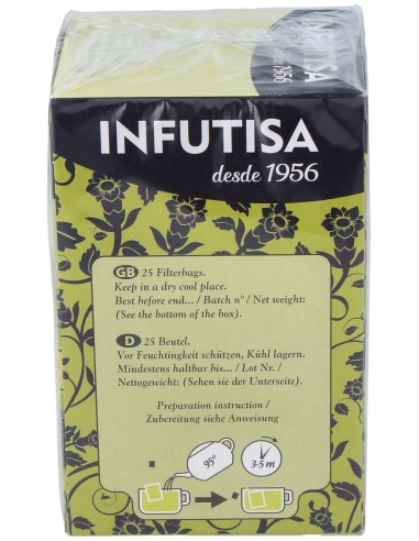 Hepati 16 Infusion 25Bolsitas de Infutisa