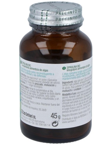 Alga Spirulina 100Comp. Bio de Santiveri