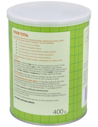 Vigor Total Polvo 400Gr. de Santiveri