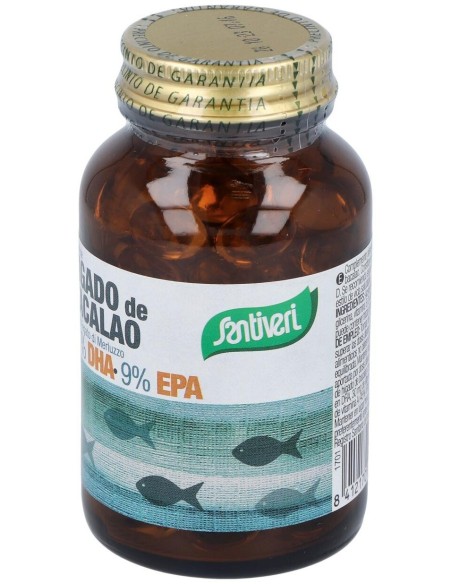 Aceite De Higado De Bacalao 120Perlas de Santiveri