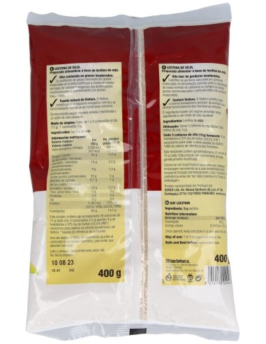 Lecitina De Soja Bolsa 400Gr. de Santiveri