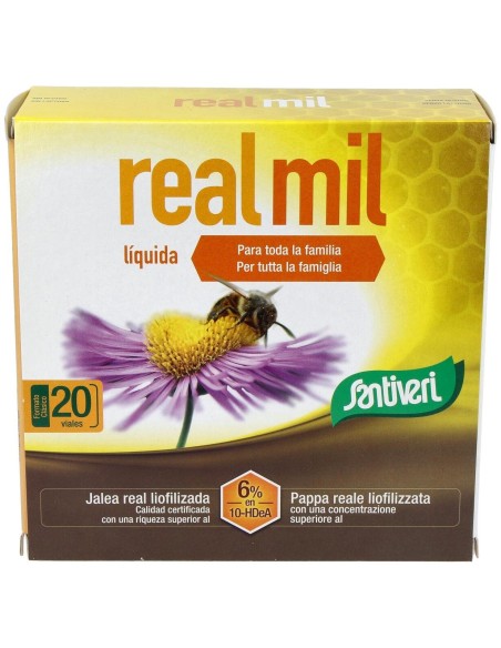 Realmil Liquida 20Viales de Santiveri