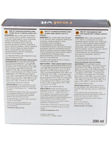 Realvit Vitaminada 20Viales de Santiveri