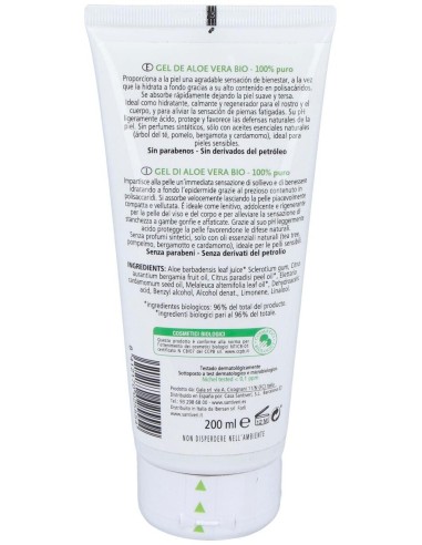 Gel Aloe Vera 200Ml. Bio** de Santiveri
