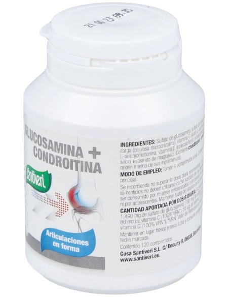 Artrosin Glucosamina+Condroitina 120Comp. de Santiveri