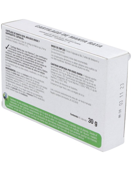 Artrosin Cartilago Manta Raya 60Cap. de Santiveri