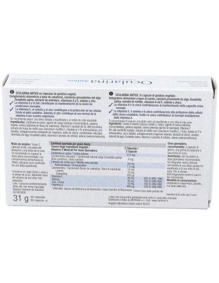 Ocularina Antiox 60Cap. de Santiveri