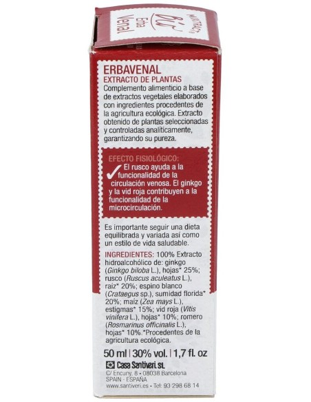 Mixtract 14 Erbavenal 50Ml. Bio** de Santiveri