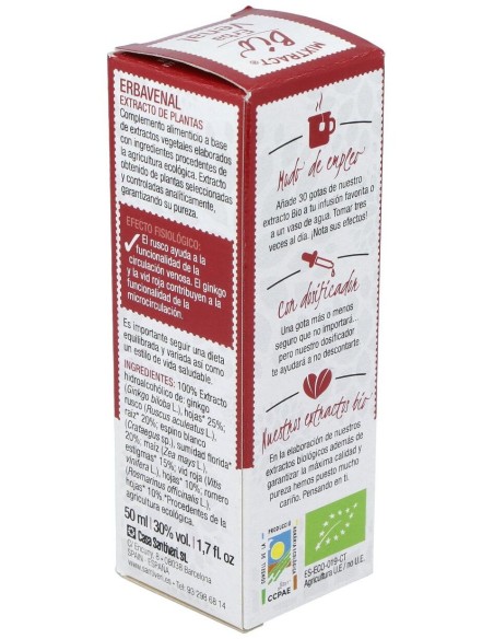 Mixtract 14 Erbavenal 50Ml. Bio** de Santiveri