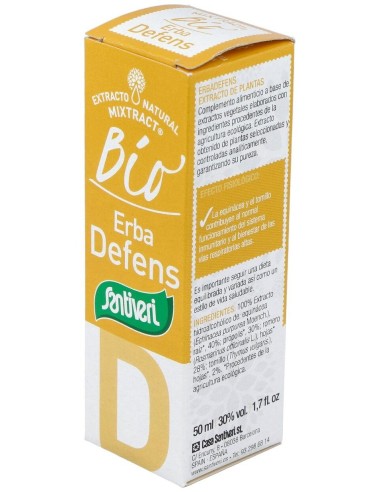 Mixtract 29 Erbadefens 50Ml. Bio de Santiveri