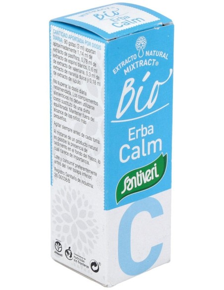 Mixtract 2 Erbacalm 50Ml. Bio de Santiveri