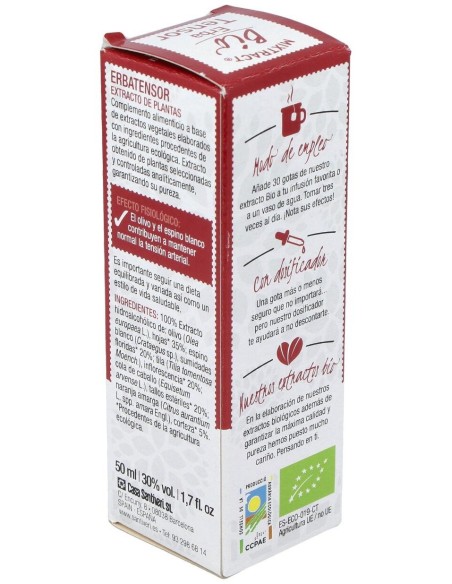 Mixtract 8 Erbatensor 50Ml. Bio de Santiveri