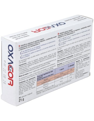 Oxacor K-2 40Cap. de Santiveri