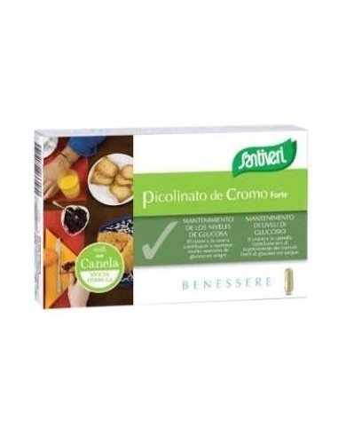 Picolinato De Cromo Forte 40Cap. de Santiveri