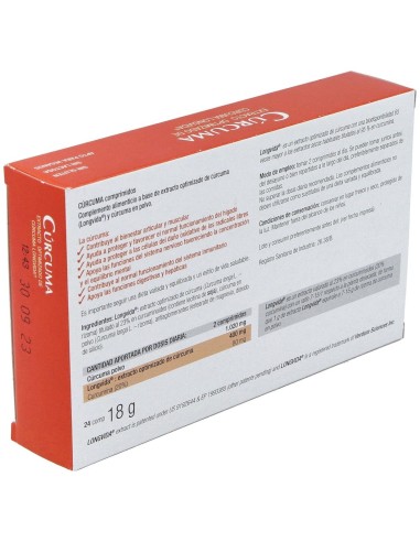 Curcuma 24Comp. de Santiveri