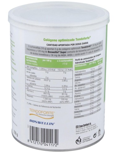 Dynamictendo Colageno 230Gr. de Santiveri