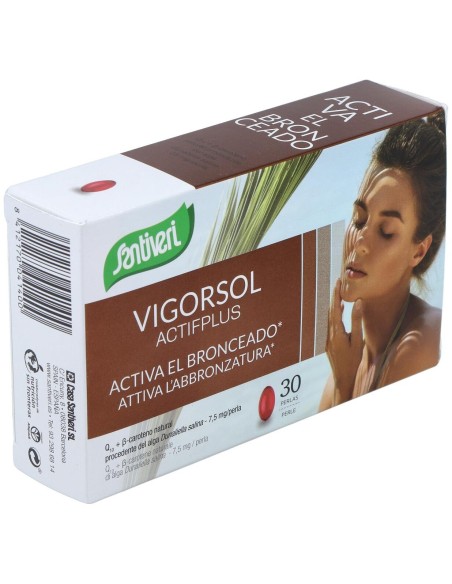 Vigor Sol Actif Plus 30Perlas de Santiveri