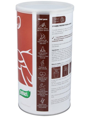 Dynamic Proteina Vegetal Cacao 455Gr. de Santiveri