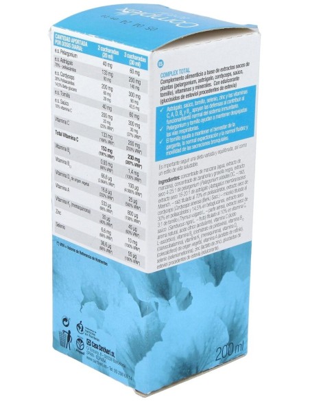 Complex Total Jarabe 200Ml. de Santiveri