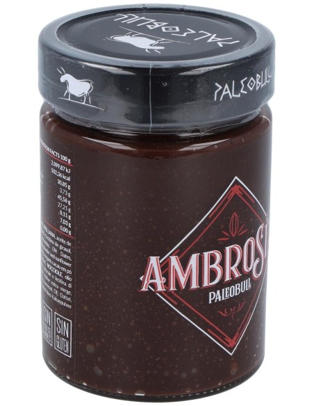 Ambrosia Crema De Cacao 300Gr. de Paleobull