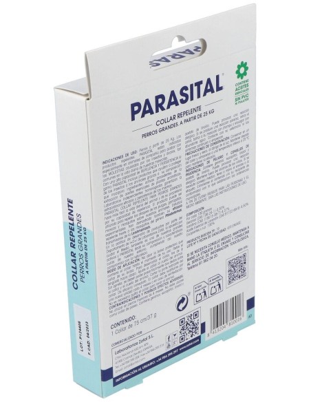 Parasital Collar Antiparasitario Perros Grandes de Zotal Vet