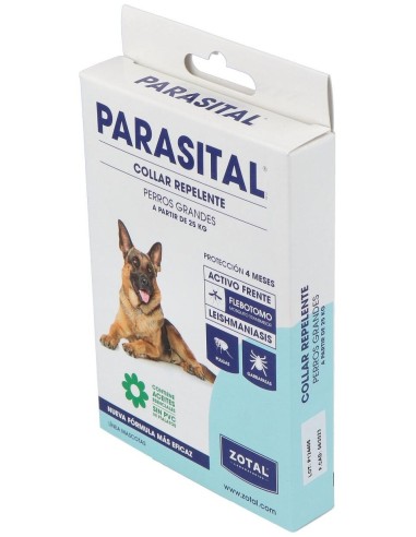 Parasital Collar Antiparasitario Perros Grandes de Zotal Vet