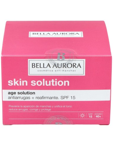 Age Solution Antiarrugas + Antimanchas 50Ml. de Bella Aurora