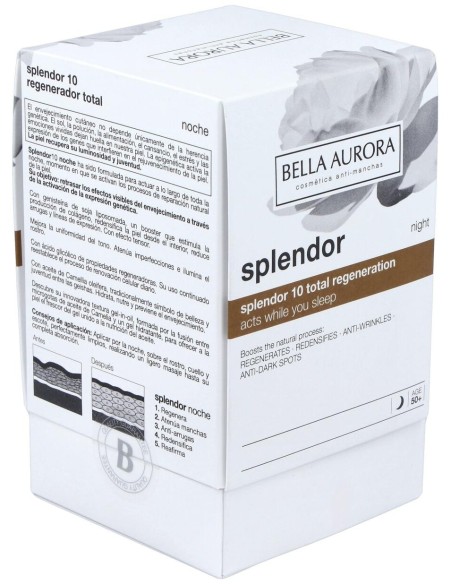 Splendor 10 Noche Crema 50Ml. de Bella Aurora