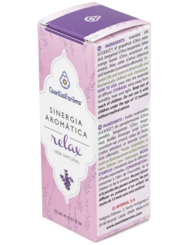 Sinergia Aromatica Relax 15 Ml de Esential Aroms