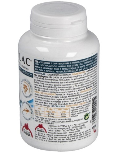 Bicartilac 100 Cap  de Intersa