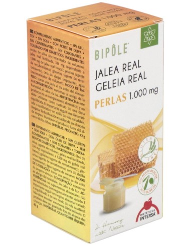 Bipole Jalea Real Perlas 1.000 Mg. 30 Perlas de Intersa