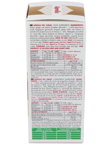 Aprolis Jarabe Pec 180 Ml de Intersa