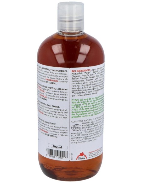 Gel Ducha Corporal Al Propoleo 500 Ml. de Intersa