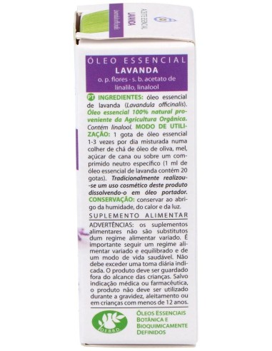 Lavanda Aceite Esencial 10Ml. Bio de Esential Aroms